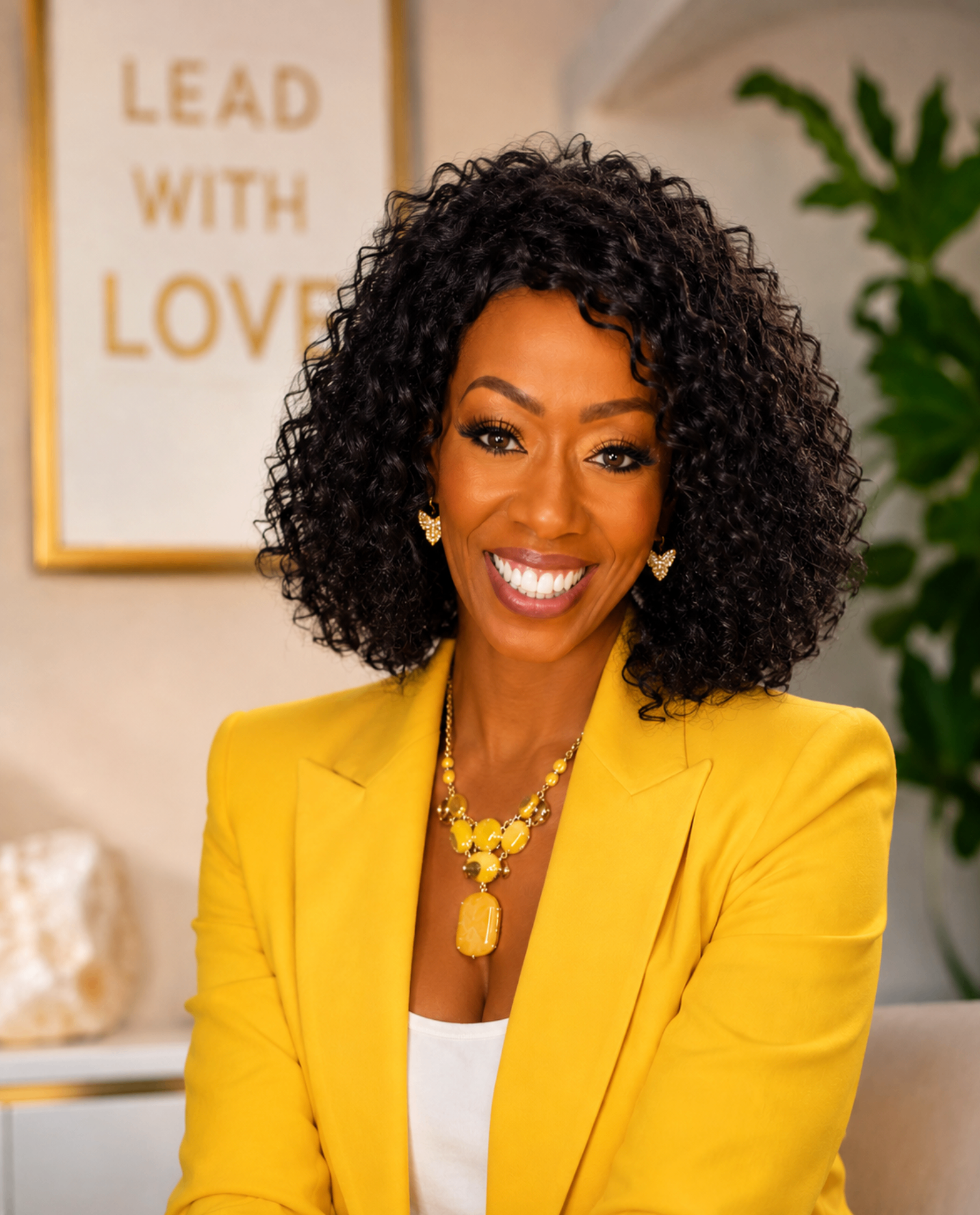Ebony Noir in yellow, representing Honey and the Collaboration quadrant