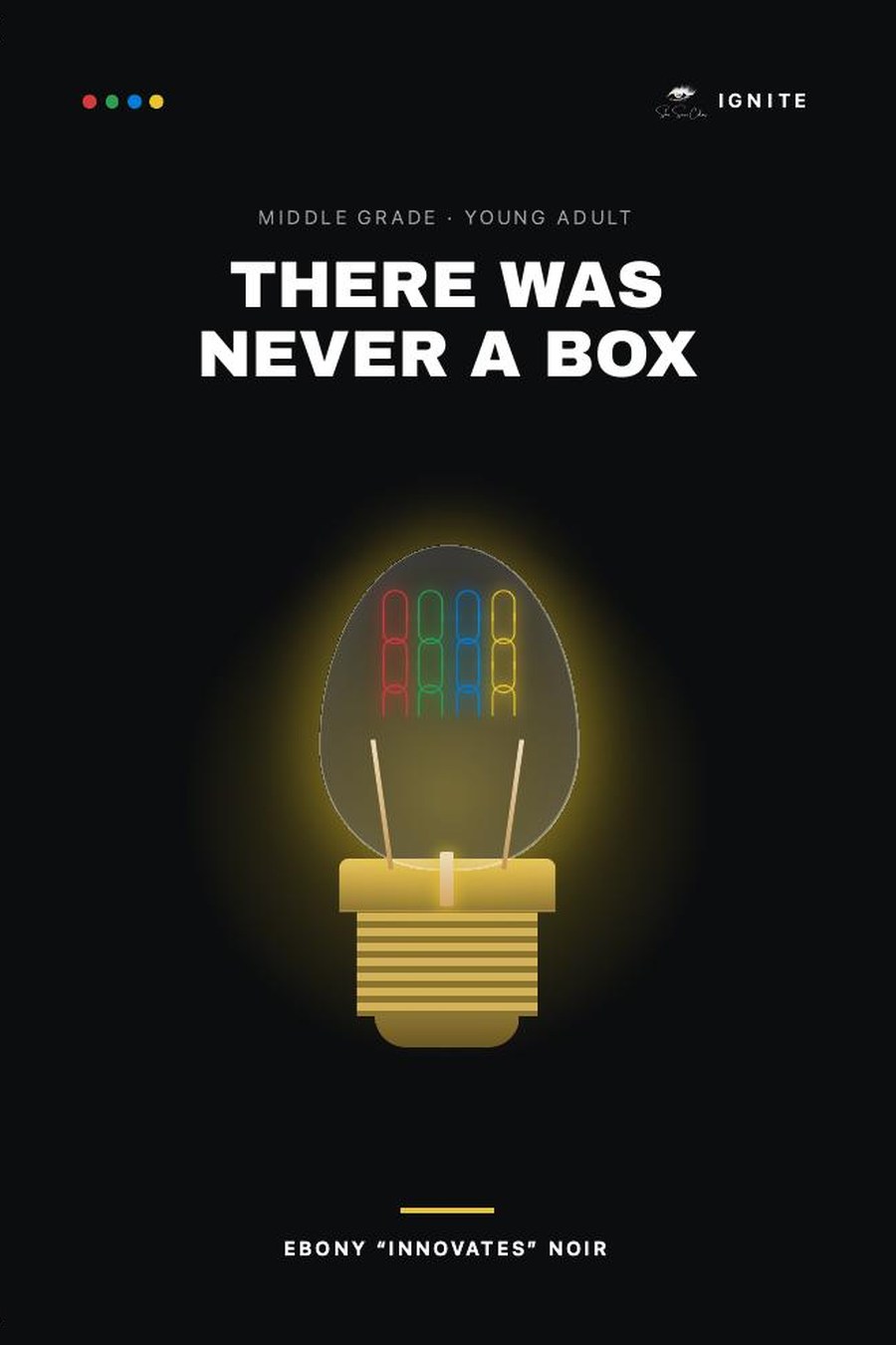 Cover of There Was Never A Box by Ebony “Innovates” Noir
